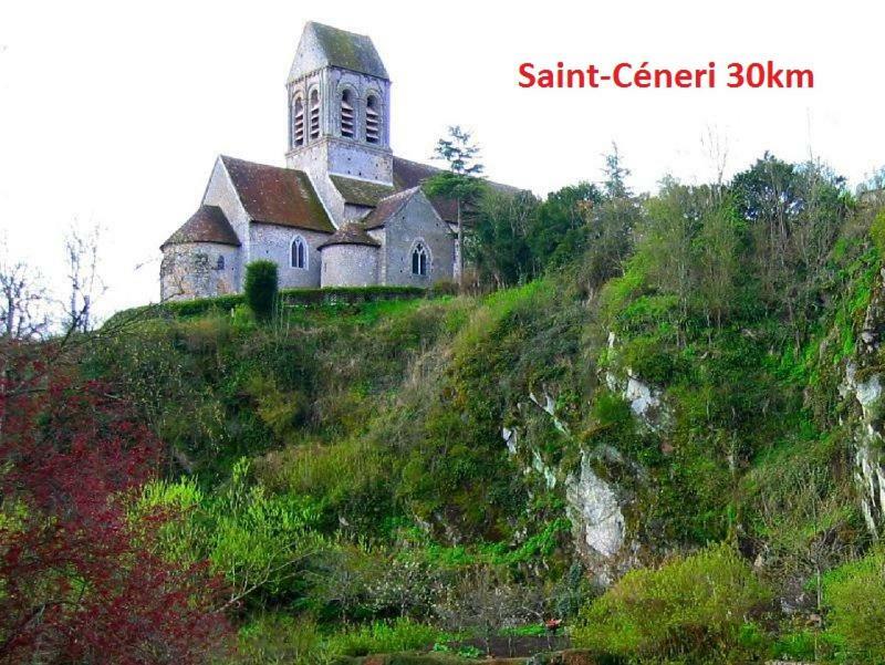 Saint-Sauveur-de-Carrouges Haras De La Croix D'Argent Bed & Breakfast エクステリア 写真
